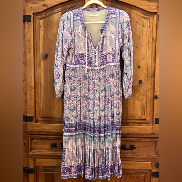 Spell Poinciana Dress in Lilac - Picture 2 of 12